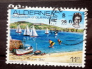 Alderney - 1983 - Mi.nr.5 - Used - Views Of Alderney - Yachts In The Braye Bay - Definitives - Alderney