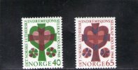 NORVEGE 1968 ** - Unused Stamps