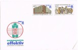 Entero Postal 40 Y 50 Pf. LEIPZIGER FRUHJAHRSMESSE 1987. Alimentos - Briefomslagen - Ongebruikt