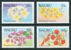 1986 Nauru Flora Fiori Flowers Blumen Fleurs Set MNH** Fio31 - Nauru