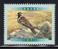 Canada MNH Scott #1889 47c Lapland Longspur - Birds Of Canada - Unused Stamps