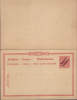 Germany-Postal Stationery Postcard 1899,P4- 10/10 Pf Marocco,the Reply Paid With Overprint-unused 2/scans - Marruecos (oficinas)