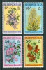 1972 British Honduras Fiori Flowers Blumen Fleurs Set MNH** Fio40 - Honduras Británica (...-1970)