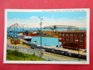 Conneaut Harbor Ohio--    View Conneaut Harbor   On Lake Erie--- Vintage Wb---- Ref 609 - Altri & Non Classificati