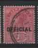 Jamaica 1890 1p Queen Victoria Official Issue #O3 - Jamaica (1962-...)