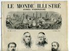 Les Principaux Députés Au Reichstag De L’Alsace Lorraine  1874 - Magazines - Before 1900