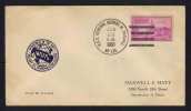 USA  - US NAVY -  USS GENERAL GEORGE M RANDALL -  POSTE NAVALE / 1951 OBLITERATION SUR LETTRE (ref 3263) - Storia Postale