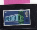 GREAT BRITAIN - GRAN BRETAGNA 1969 EUROPA CEPT MNH - Unused Stamps