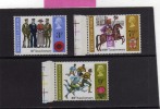 GREAT BRITAIN - GRAN BRETAGNA 1971 BRITISH ANNIVERSARIES - ANNIVERSARI BRITANNICI MNH - Unused Stamps