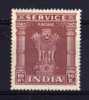 India - 1950 - 10 Rupee Official - MH - Dienstzegels