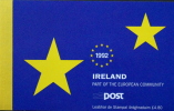 IRELAND  1992 Booklet  MiNr. 810 MH   MNH (**)  ( Lot  1460 ) - Postzegelboekjes
