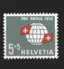 Svizzera ** - 1959 - Pro Patria.  Minerali E Fossili. Globo - Nuovi