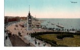 Post Card Litho Straßenbahn Tramway Tower Turm Margate Kent Um 1920 - Margate