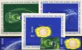 Jahr Ruhige Sonne 1964 DDR 1081/3 + Block 20/22 ** 20€ Erde Satellit Rakete Wolken Foglietti Space Bloc Sheet Of Germany - Collections