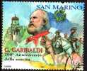 PIA - SMA - 20007:  200°  Anniversario Della Nascita Di Giuseppe Garibaldi  - (SAS 2135-37) - Gebraucht