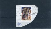 Greece- "Cypriot Disappearances" 15dr. Stamp On Fragment With Bilingual "NAXOS (Cyclades)" [8.8.1983] Postmark - Marcophilie - EMA (Empreintes Machines)