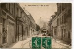 CPA 93 ROMAINVILLE RUE DE PARIS 1911 - Romainville