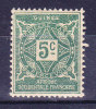 GUINEE TAXE N°16 Neuf Charniere - Unused Stamps