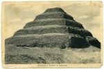 EGYPTE : SAKKARAH - PYRAMIDE A GRADINS - Pyramids