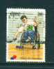IRELAND  -  1996  People With Disabilities  28p  FU  (stock Scan) - Usati