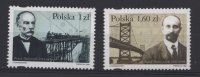 Pologne ** N° 3525 - 3526 - Les Polonais Dans Le Monde - Unused Stamps