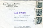 Spain- Air Mail Cover From An Agricultural Engineer/ Barcelona [16.2.1948]to "Borg & Warner Corp."/ Chicago-Illinois USA - Barcelona