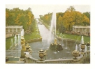 Cp, Russie, Env. De Leningrad, Petrodvorets, The Pool Of The Great Cascade - Russland