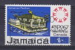 Jamaica 1967 Mi. 197      1 Sh World Exhibition EXPO Jamaican Pavilion - Giamaica (1962-...)