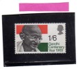 GREAT BRITAIN - GRAN BRETAGNA 1969  MAHATMA GANDHI CENTENARY BIRTH - CENTENARIO NASCITA MNH - Ungebraucht