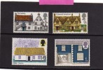 GREAT BRITAIN - GRAN BRETAGNA 1970 BRITISH ARCHITECTURE COTTAGES - ARCHITETTURA RURALE BRITANNICA MNH - Unused Stamps