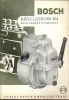 Technische Brochure BOSCH - Stuttgart - Regulateurs RQ - Auto