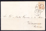 T)1859 CIRC.COVER SPAIN DRY PRINT MALAGA TO VILLAGRACIA - Cartas & Documentos