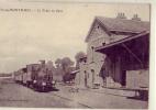 Crécy En Ponthieu    Le Train  La Gare - Crecy En Ponthieu