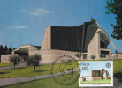 Carte- Maximum  ITALIE  N° Yvert  1742 (FIRENZE - Chiesa Dell'Autostrada Del Sole) Obl Sp Ill 1er Jour 1987 - Cartes-Maximum (CM)