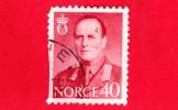 NORVEGIA - NORGE - 1958 - Re Olav V - 40 - Used Stamps