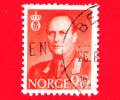 NORVEGIA - NORGE - 1958 - Re Olav V  - 90 - Used Stamps