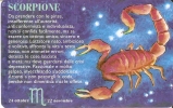 TARJETA DE SAN MARINO DE HOROSCOPOS - ESCORPIO  (NUEVA-MINT) ESCORPION - San Marino