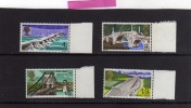 GREAT BRITAIN - GRAN BRETAGNA 1968 BRITISH BRIDGES - PONTI INGLESI MNH - Unused Stamps