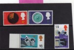 GREAT BRITAIN - GRAN BRETAGNA 1967 INVENTIONS AND DISCOVERIES - INVENZIONI E SCOPERTE FULL SET SERIE COMPLETA MNH - Unused Stamps