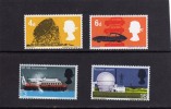 GREAT BRITAIN - GRAN BRETAGNA 1966 BRITISH TECHNOLOGY - TECNOLOGIA BRITANNICA COMPLETE SET SERIE COMPLETA MNH - Ungebraucht