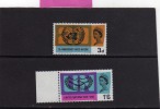 GREAT BRITAIN - GRAN BRETAGNA 1965 UN 20TH ANNIVERSARY ICY XX 20° ANNIVERSARIO ONU I.C.Y. COMPLETE SET SERIE MNH - Unused Stamps