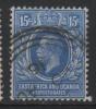East Africa And Uganda 1912 15c King George V Issue #45 - Herrschaften Von Ostafrika Und Uganda