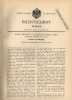 Original Patentschrift - H. Bennett In Middleton Saint Georg , 1891 , Leuchter Mit Uhr , Zeitanzeiger , Clock !!! - Other & Unclassified