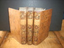 Oeuvres De SALOMON GESSNER 3 Volumes 1797 - 1701-1800