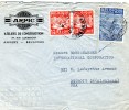 Belgium- Air Mail Cover Posted From "Arpic"ateliers/ Antwerp [29.7.1948]to "Borg Warner International Corp."/Detroit-USA - Autres & Non Classés
