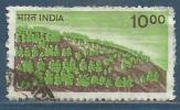 INDE , INDIA , 10 R , Agriculture Et Développement Rural , Reboisement , 1984 , N° YT 801 - Used Stamps