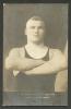 IMPERIAL  RUSSIA  WRESTLER  , WRESTLING  EUROPEAN  CHAMPION  TIGANE   "RED MASK" ,   OLD POSTCARD - Personalidades Deportivas