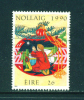 IRELAND  -  1990  Christmas  26p  FU  (stock Scan) - Used Stamps
