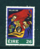 IRELAND  -  1990  Christmas  26p  FU  (stock Scan) - Used Stamps