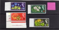 GREAT BRITAIN - GRAN BRETAGNA 1964 INTERNATIONAL BOTANICAL CONGRESS (Phosphorescent) - BOTANICA EDIMBURGO MNH - Ongebruikt